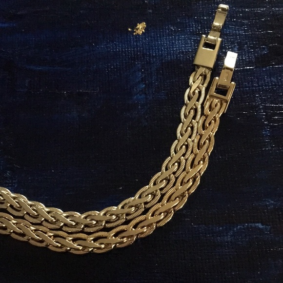 NWT vintage 14 karat gold filled chain & bracelet - Picture 7 of 7